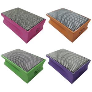 Diamond Grit Handheld Polishing Blocks