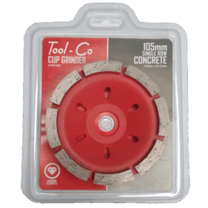 Tool-Co 105mm Single Row Segmented Cup Grinder
